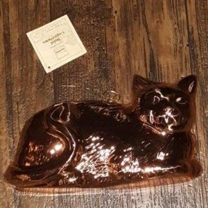 NEW Solid Copper Cat Mold